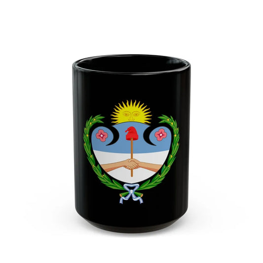 Coat of Arms Jujuy Argentina - Black Coffee Mug-15oz-Go Mug Yourself