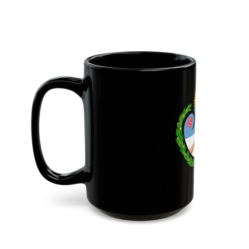 Coat of Arms Jujuy Argentina - Black Coffee Mug-Go Mug Yourself