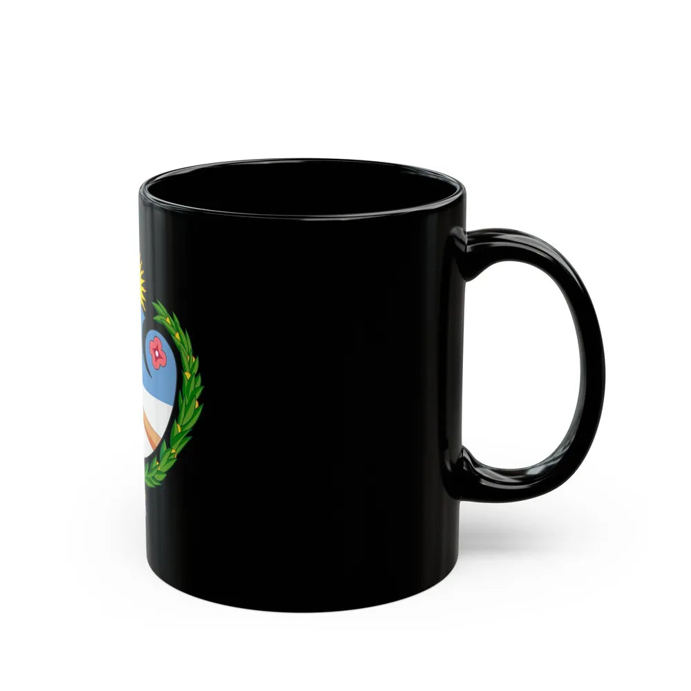 Coat of Arms Jujuy Argentina - Black Coffee Mug-Go Mug Yourself