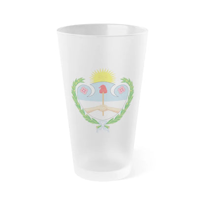 Coat of Arms Jujuy Argentina - Frosted Pint Glass 16oz-Go Mug Yourself