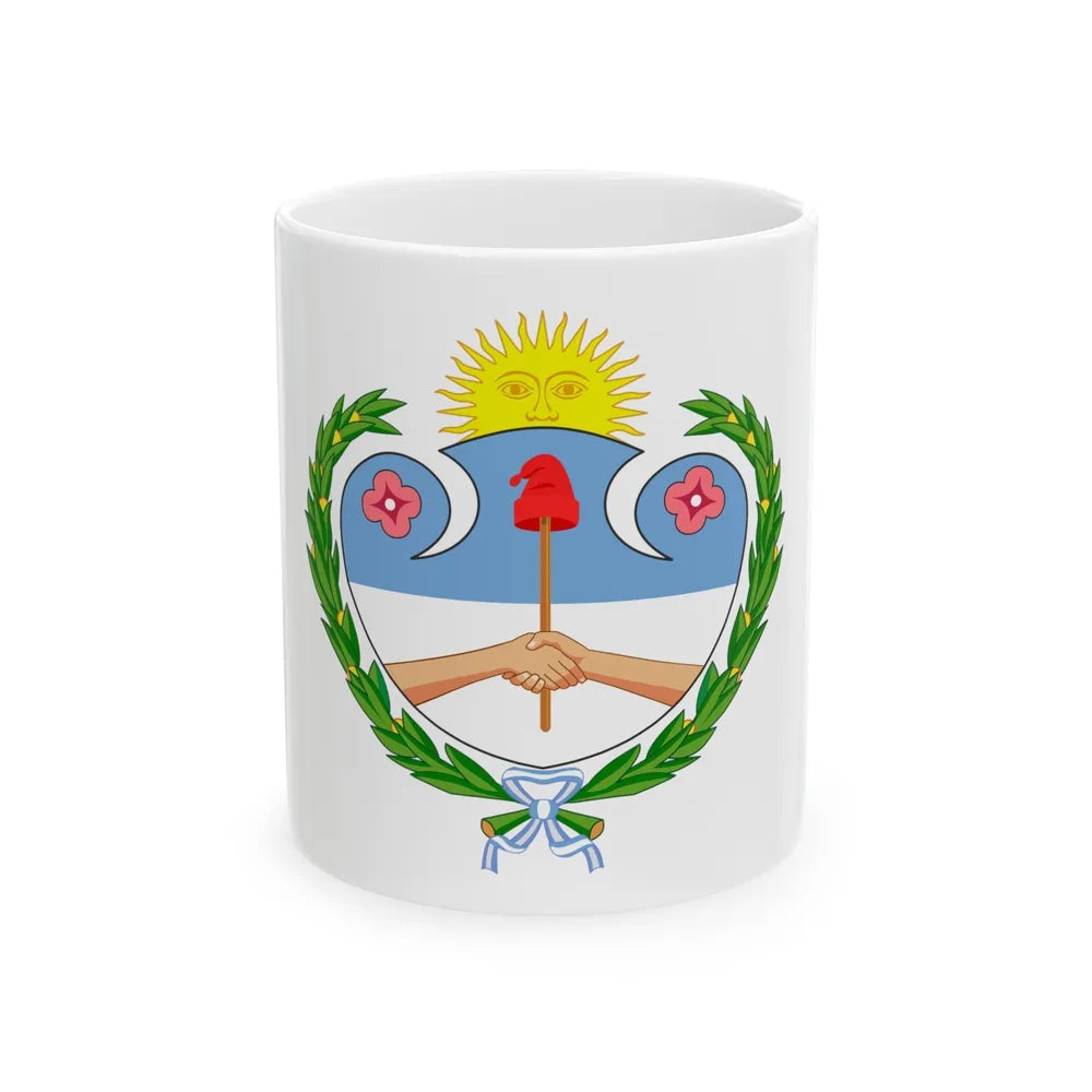 Coat of Arms Jujuy Argentina - White Coffee Mug-11oz-Go Mug Yourself