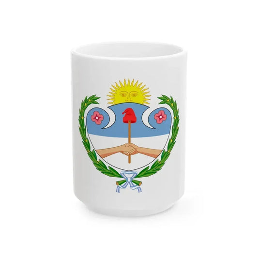 Coat of Arms Jujuy Argentina - White Coffee Mug 15oz - Go Mug Yourself
