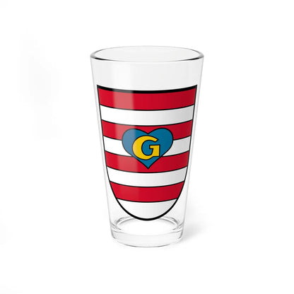 Coat of arms Kematen am Innbach (Austria) (Coat of Arms) Pint Glass 16oz 16oz - Go Mug Yourself