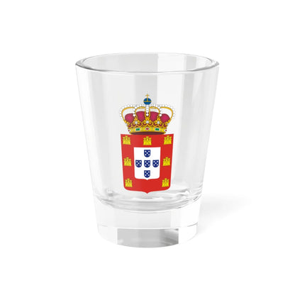 Coat of Arms Kingdom of Portugal 1830 (Portugal) (Coat of Arms) Shot Glass 1.5oz 1.5oz - Go Mug Yourself