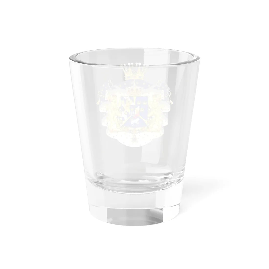 Coat of arms Kronprins Carl Gustav av Sverige (Sweden) (Coat of Arms) Shot Glass 1.5oz - Go Mug Yourself
