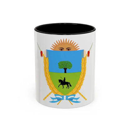 Coat of Arms La Pampa Argentina - Accent Coffee Mug 11oz Black - Go Mug Yourself