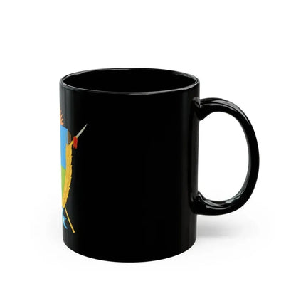 Coat of Arms La Pampa Argentina - Black Coffee Mug - Go Mug Yourself