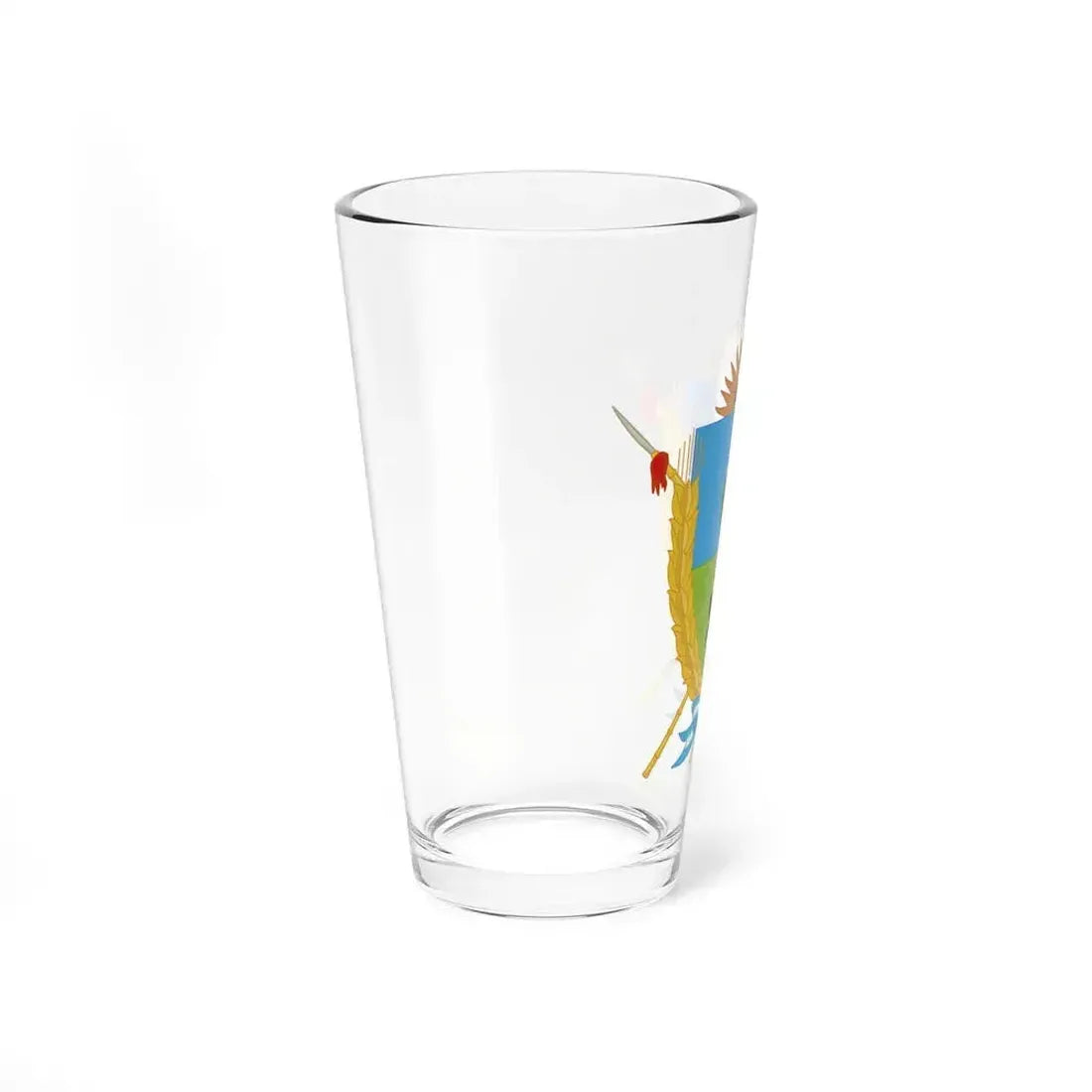 Coat of Arms La Pampa Argentina - Pint Glass 16oz - Go Mug Yourself