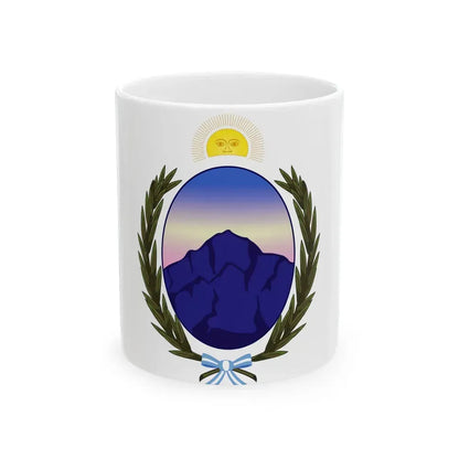 Coat of Arms La Rioja Argentina - White Coffee Mug 11oz - Go Mug Yourself