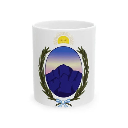 Coat of Arms La Rioja Argentina - White Coffee Mug 11oz - Go Mug Yourself