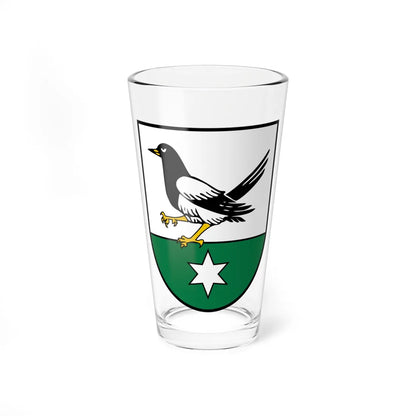 Coat of arms Meggenhofen (Austria) (Coat of Arms) Pint Glass 16oz 16oz - Go Mug Yourself