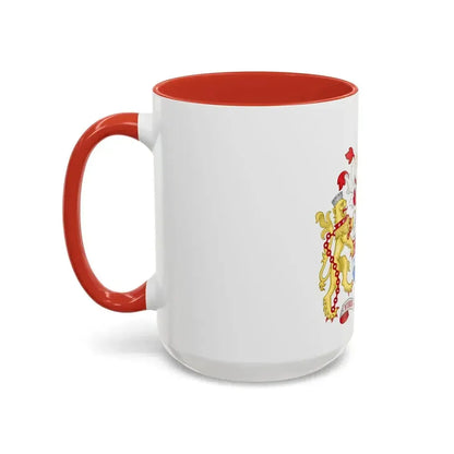 Coat of Arms Melbourne Australia - Accent Coffee Mug - Go Mug Yourself