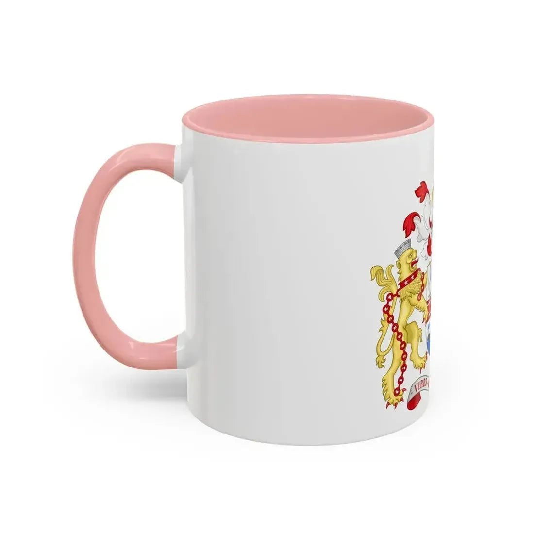 Coat of Arms Melbourne Australia - Accent Coffee Mug - Go Mug Yourself