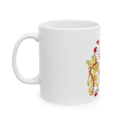 Coat of Arms Melbourne Australia - White Coffee Mug - Go Mug Yourself