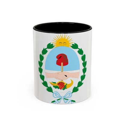 Coat of Arms Mendoza Argentina - Accent Coffee Mug 11oz Black - Go Mug Yourself