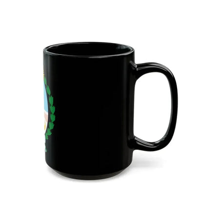 Coat of Arms Mendoza Argentina - Black Coffee Mug - Go Mug Yourself