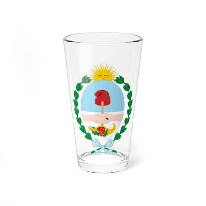 Coat of Arms Mendoza Argentina - Pint Glass 16oz-16oz-Go Mug Yourself