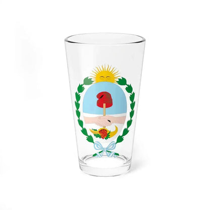 Coat of Arms Mendoza Argentina - Pint Glass 16oz 16oz - Go Mug Yourself