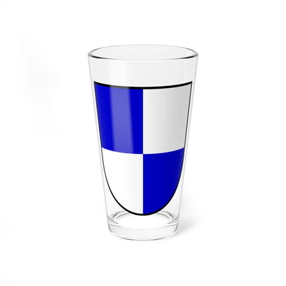 Coat of arms Metkovic (Croatia) (Coat of Arms) Pint Glass 16oz 16oz - Go Mug Yourself