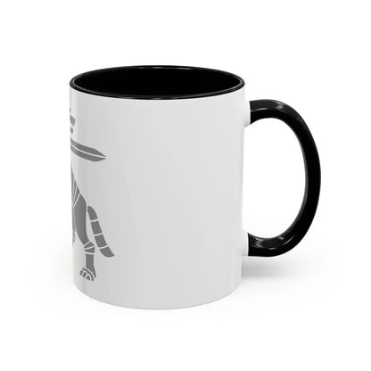 Coat of Arms Ministry of National Defence Lithuania - Accent Coffee Mug - Go Mug Yourself