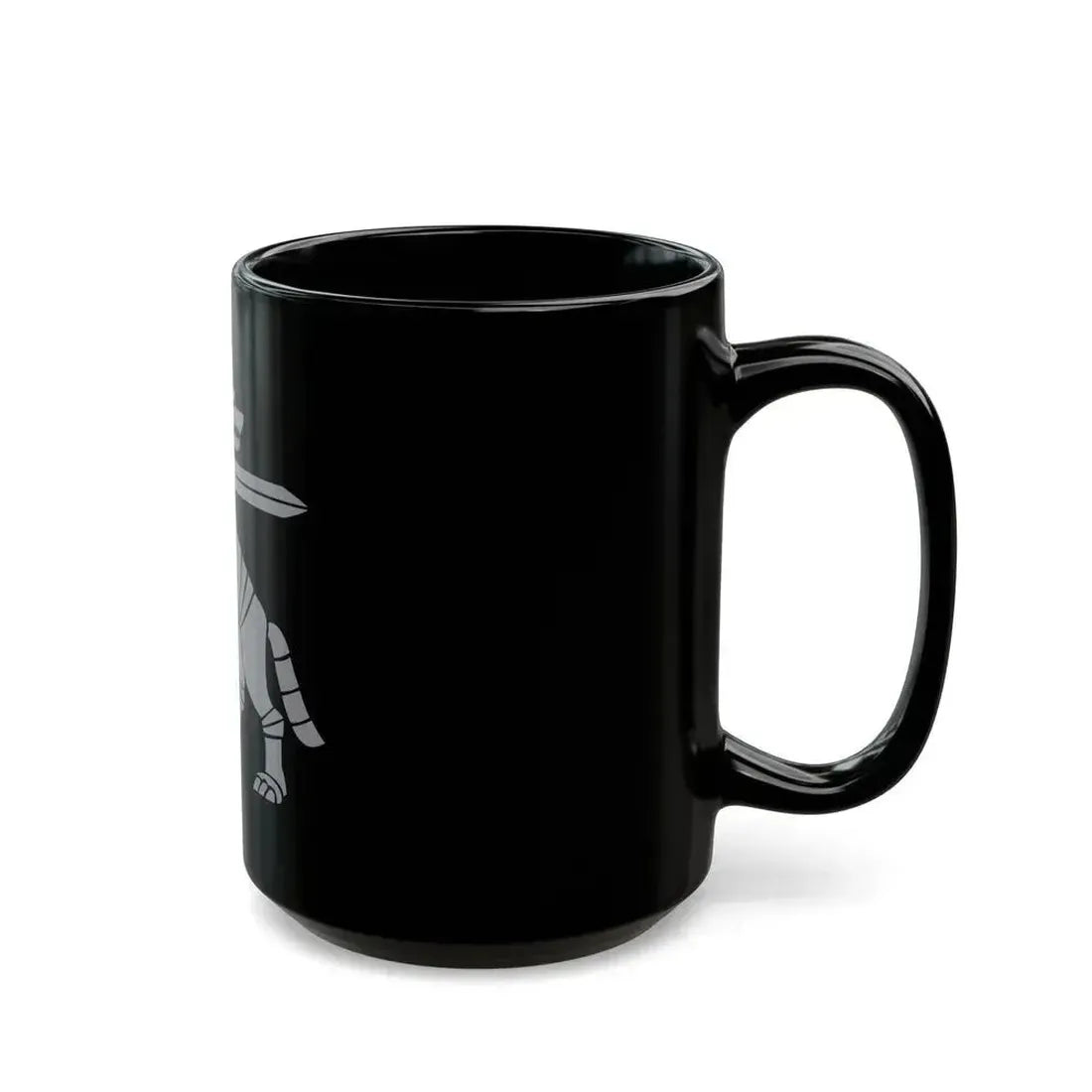 Coat of Arms Ministry of National Defence Lithuania - Black Coffee Mug - Go Mug Yourself
