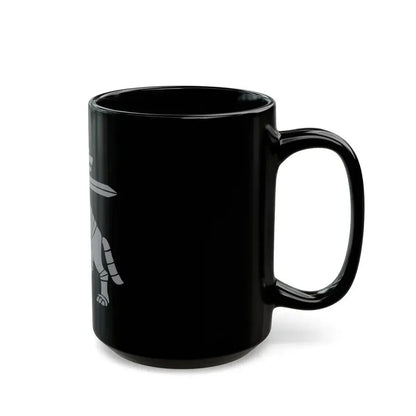 Coat of Arms Ministry of National Defence Lithuania - Black Coffee Mug - Go Mug Yourself