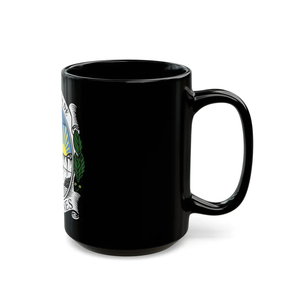 Coat of Arms Misiones Argentina - Black Coffee Mug-Go Mug Yourself