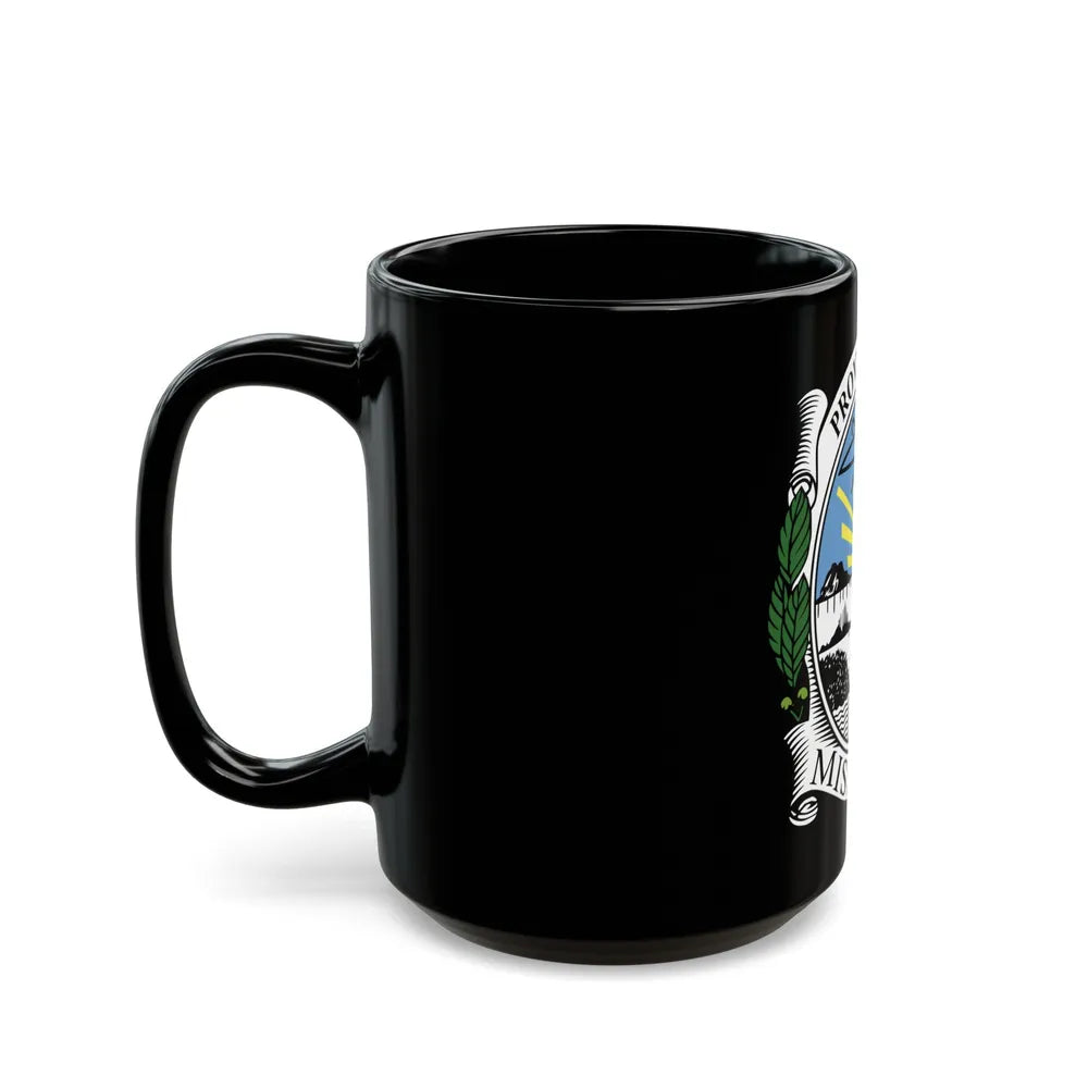 Coat of Arms Misiones Argentina - Black Coffee Mug-Go Mug Yourself