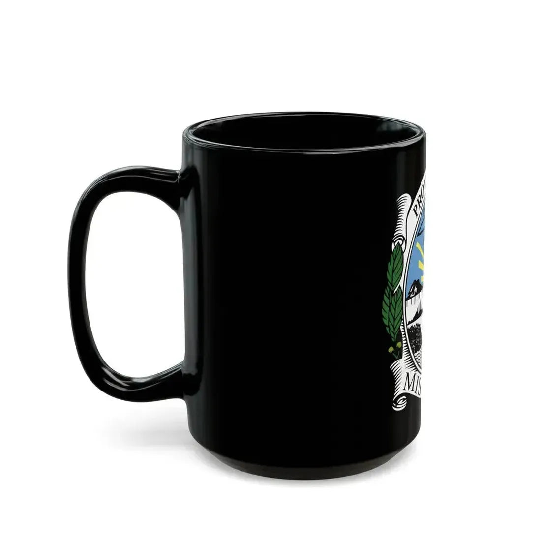 Coat of Arms Misiones Argentina - Black Coffee Mug - Go Mug Yourself
