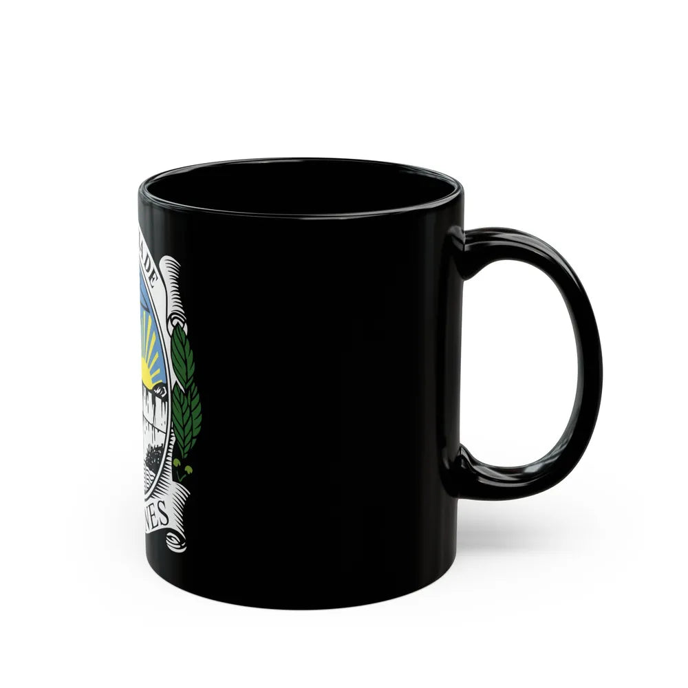 Coat of Arms Misiones Argentina - Black Coffee Mug-Go Mug Yourself