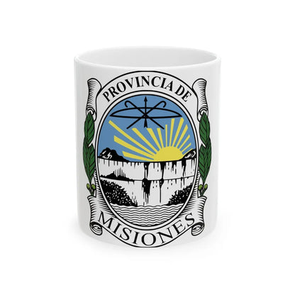 Coat of Arms Misiones Argentina - White Coffee Mug-11oz-Go Mug Yourself