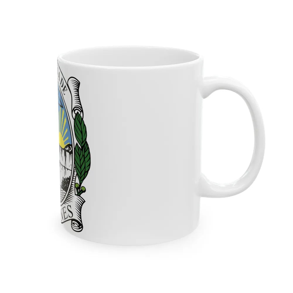 Coat of Arms Misiones Argentina - White Coffee Mug-Go Mug Yourself