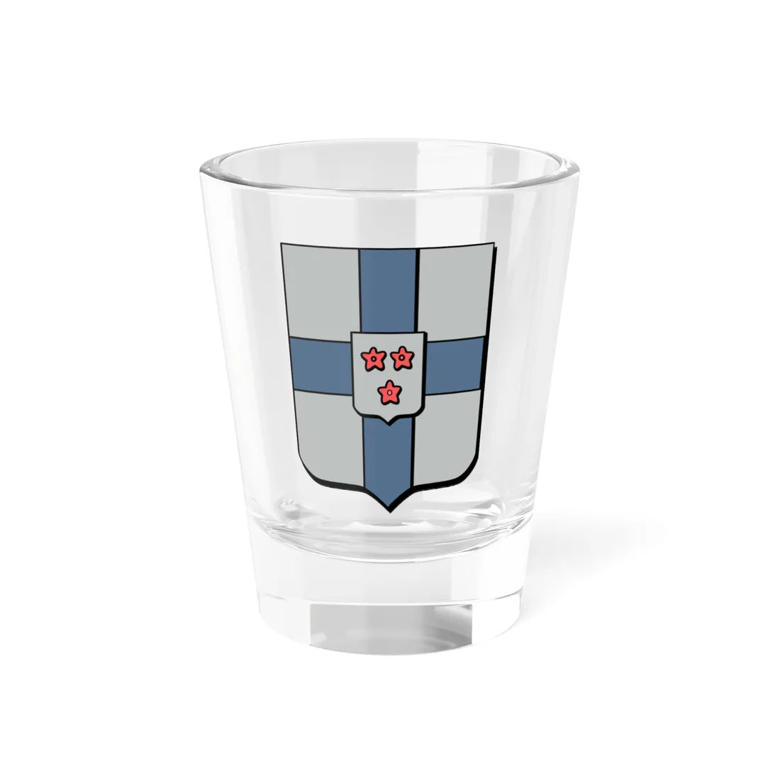 Coat of arms moregem (Belgium) (Coat of Arms) Shot Glass 1.5oz 1.5oz - Go Mug Yourself