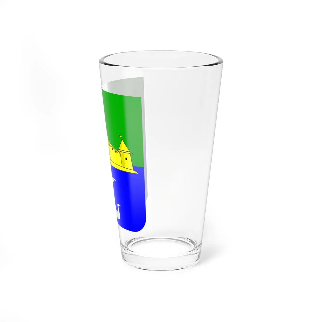 Coat of arms Morozova Leningrad oblast (Russia) (Coat of Arms) Pint Glass 16oz - Go Mug Yourself