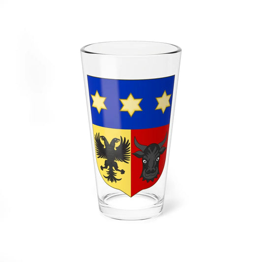 Coat of Arms Moruzi (Algeria) (Coat of Arms) Pint Glass 16oz 16oz - Go Mug Yourself