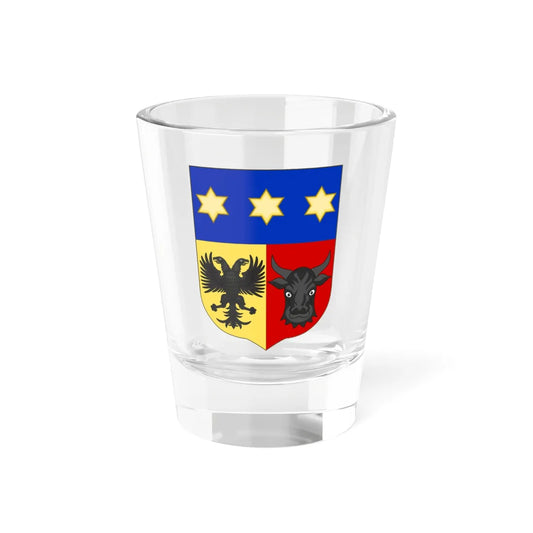 Coat of Arms Moruzi (Algeria) (Coat of Arms) Shot Glass 1.5oz 1.5oz - Go Mug Yourself
