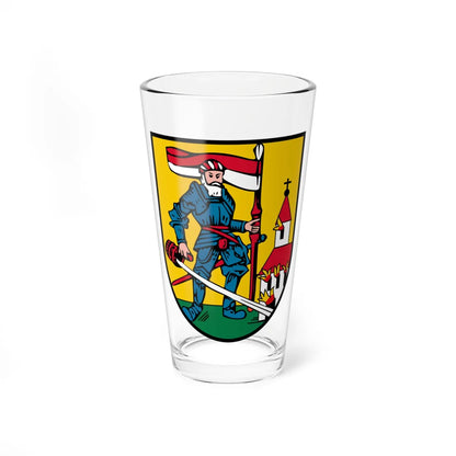 Coat of arms Neumarkt im Hausruckkreis (Austria) (Coat of Arms) Pint Glass 16oz 16oz - Go Mug Yourself