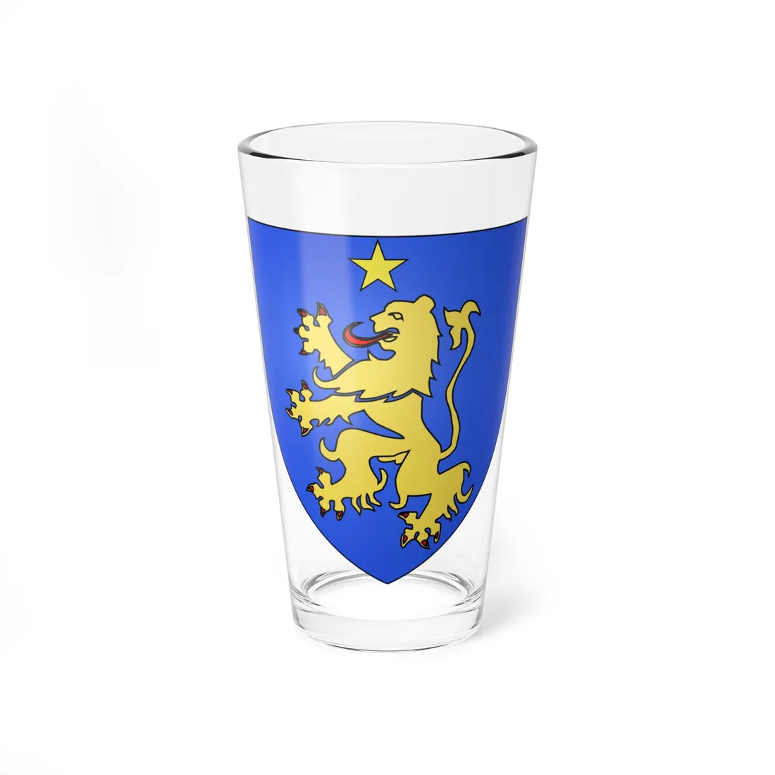 Coat of Arms Nobili Rosboch (Italy) (Coat of Arms) Pint Glass 16oz 16oz - Go Mug Yourself