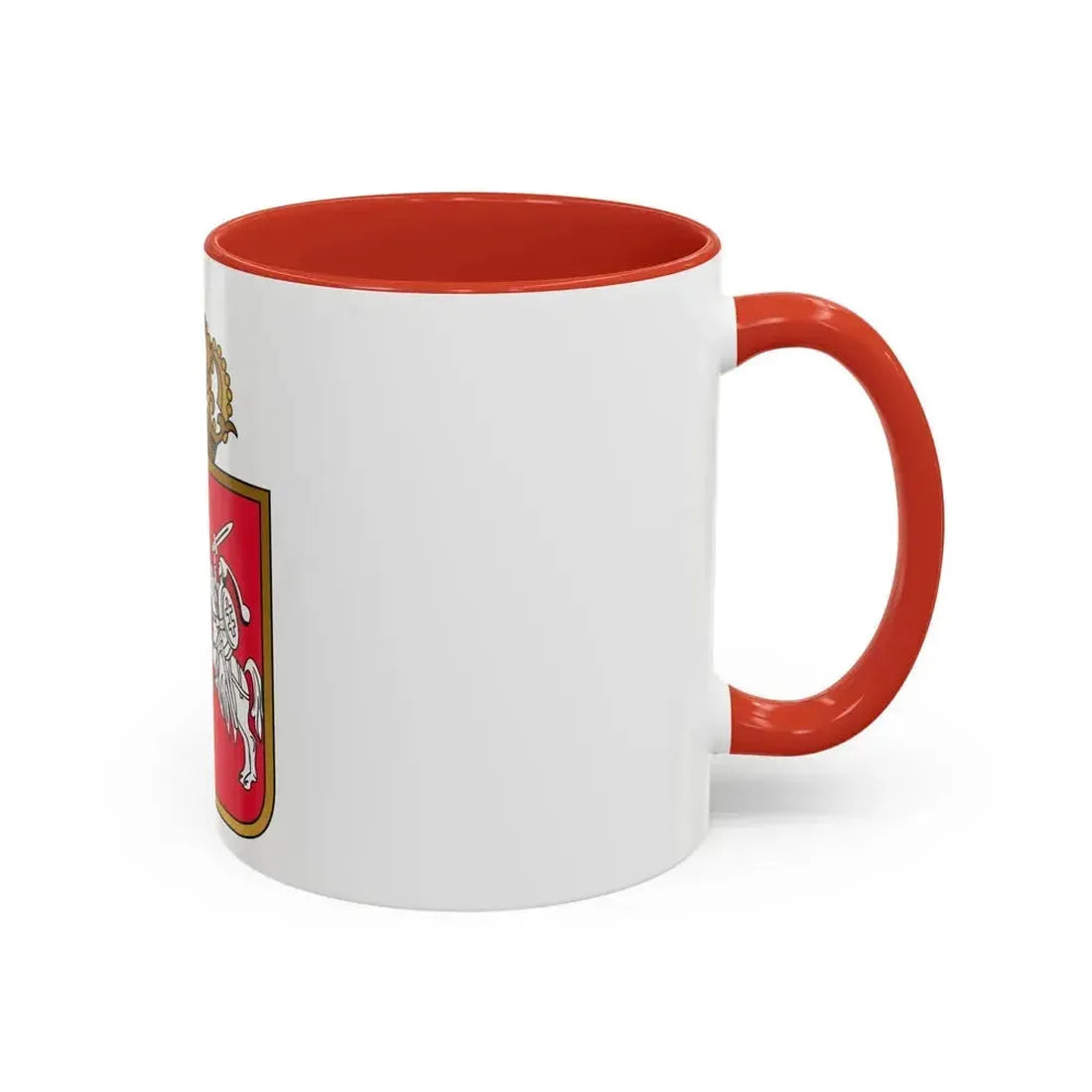 Coat of arms November Uprising - Accent Coffee Mug - Go Mug Yourself