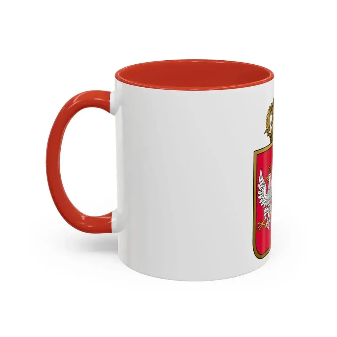 Coat of arms November Uprising - Accent Coffee Mug - Go Mug Yourself