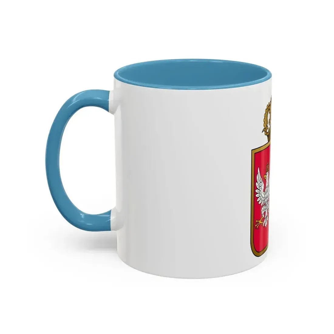 Coat of arms November Uprising - Accent Coffee Mug - Go Mug Yourself