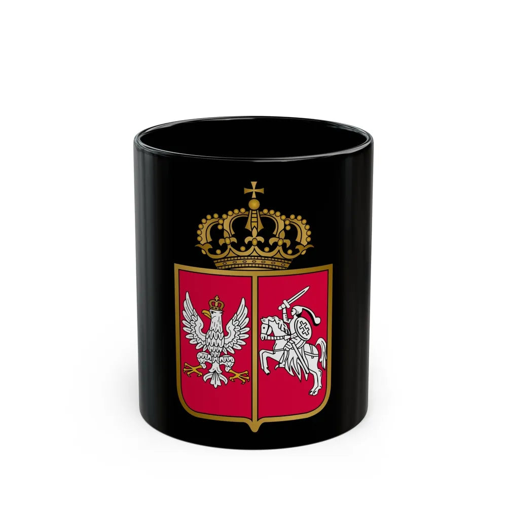 Coat of arms November Uprising - Black Coffee Mug-11oz-Go Mug Yourself