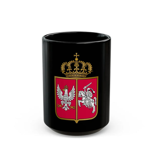 Coat of arms November Uprising - Black Coffee Mug-15oz-Go Mug Yourself