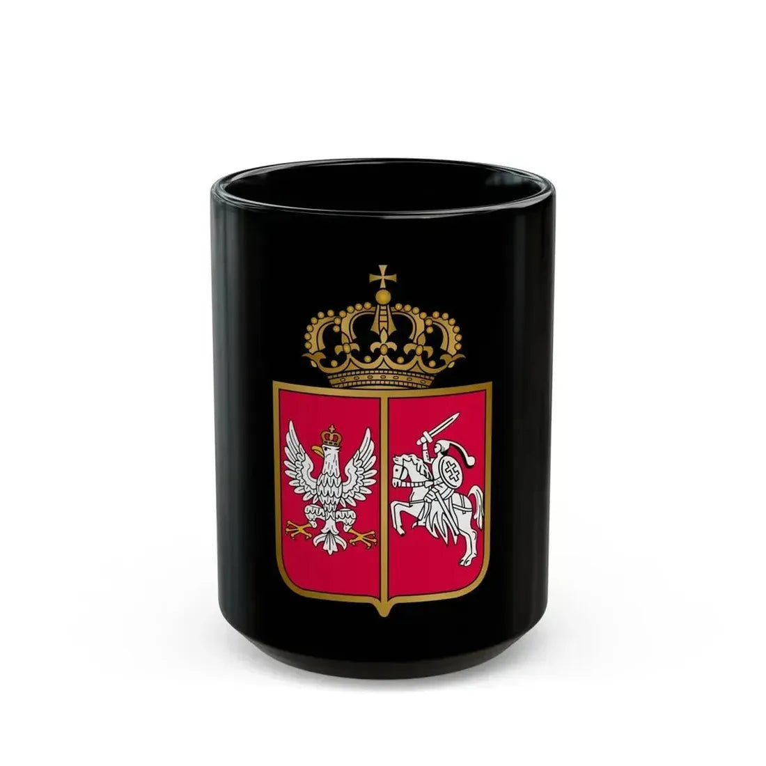 Coat of arms November Uprising - Black Coffee Mug 15oz - Go Mug Yourself