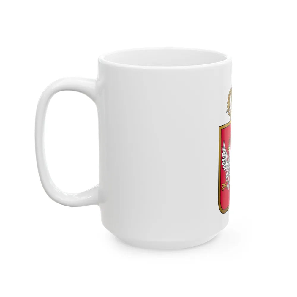 Coat of arms November Uprising - White Coffee Mug-Go Mug Yourself