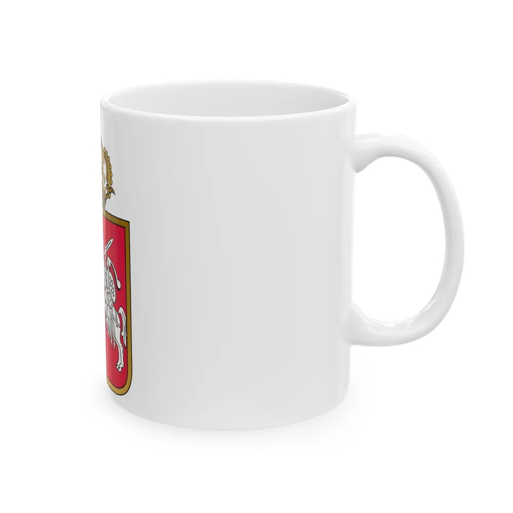 Coat of arms November Uprising - White Coffee Mug-Go Mug Yourself