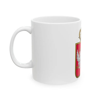 Coat of arms November Uprising - White Coffee Mug-Go Mug Yourself