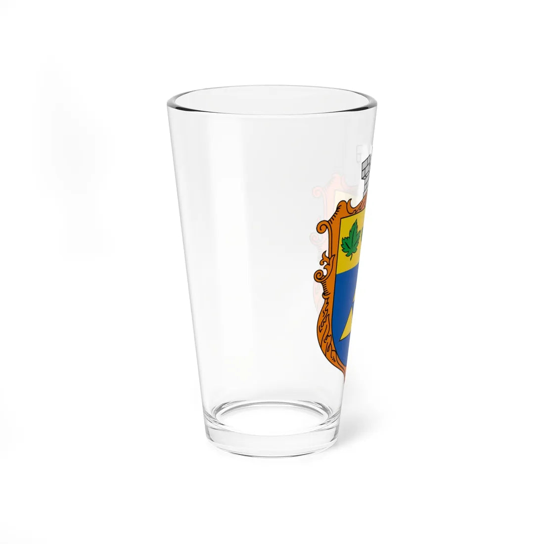 Coat of arms Novoyavorivsk (Ukraine) (Coat of Arms) Pint Glass 16oz - Go Mug Yourself