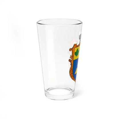 Coat of arms Novoyavorivsk (Ukraine) (Coat of Arms) Pint Glass 16oz - Go Mug Yourself