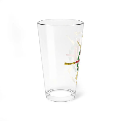 Coat of Arms of 2nd Infantry Regiment La Reina (Spain) (Coat of Arms) Pint Glass 16oz - Go Mug Yourself